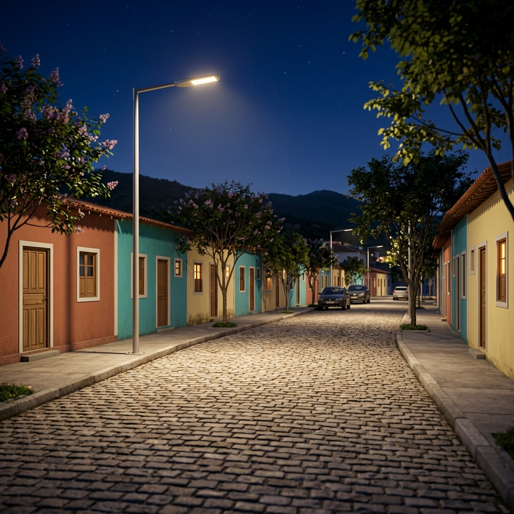 Rua Iluminada em Uauá